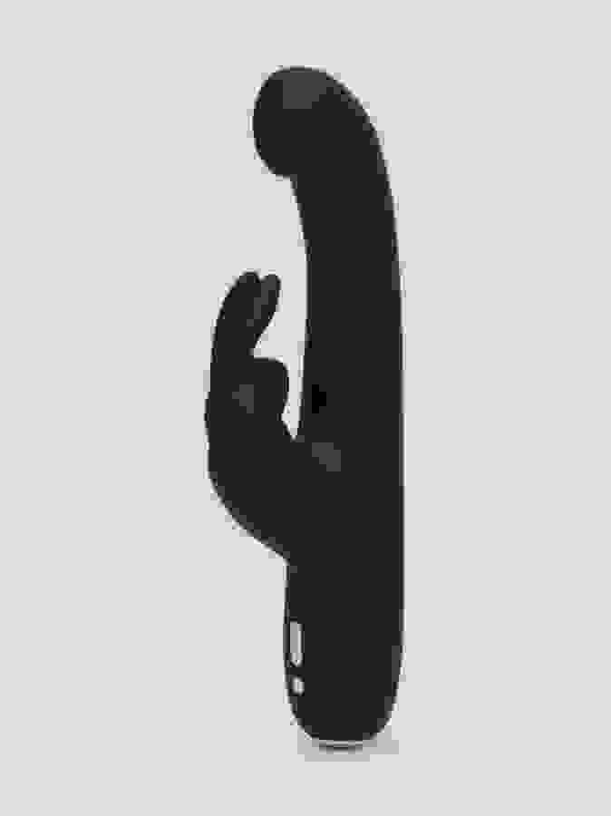 Happy Rabbit Slimline G-Spot Rechargeable Rabbit Vibrator, Black, hi-res